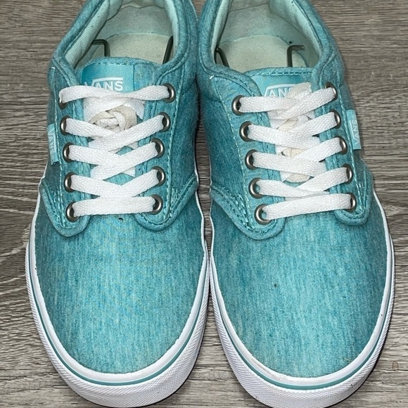 Vans classic turquoise women’s sneakers - Picture 2 of 6